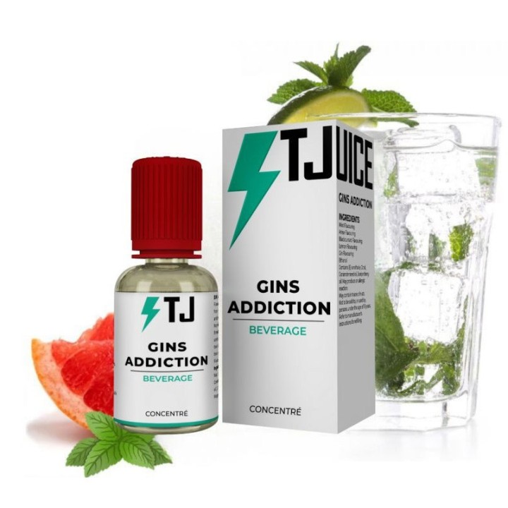 Aroma koncentrat Gins Addiction 30 ml – T-Juice