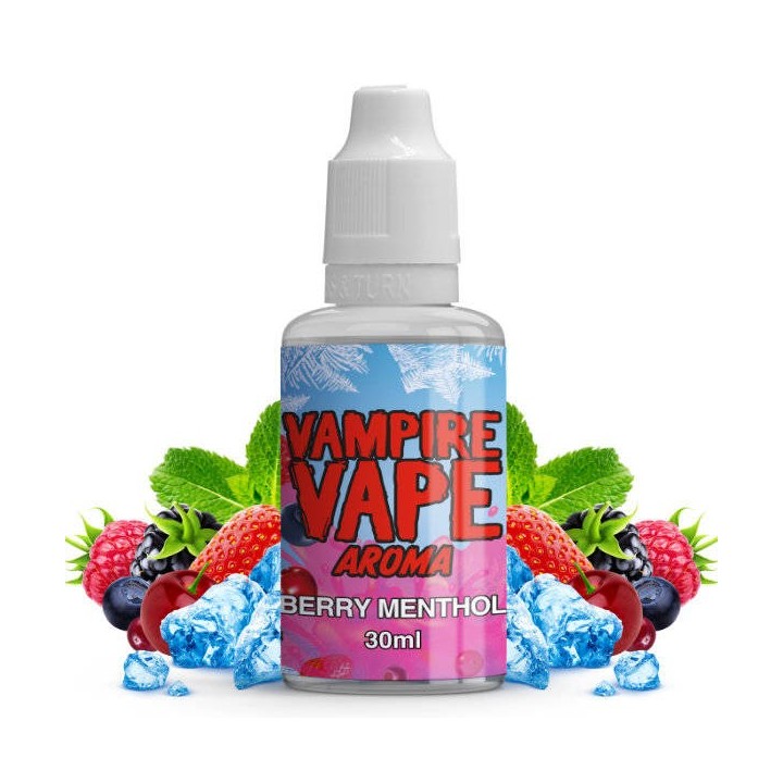 Aromato koncentratas Berry Menthol 30 ml – Vampire Vape