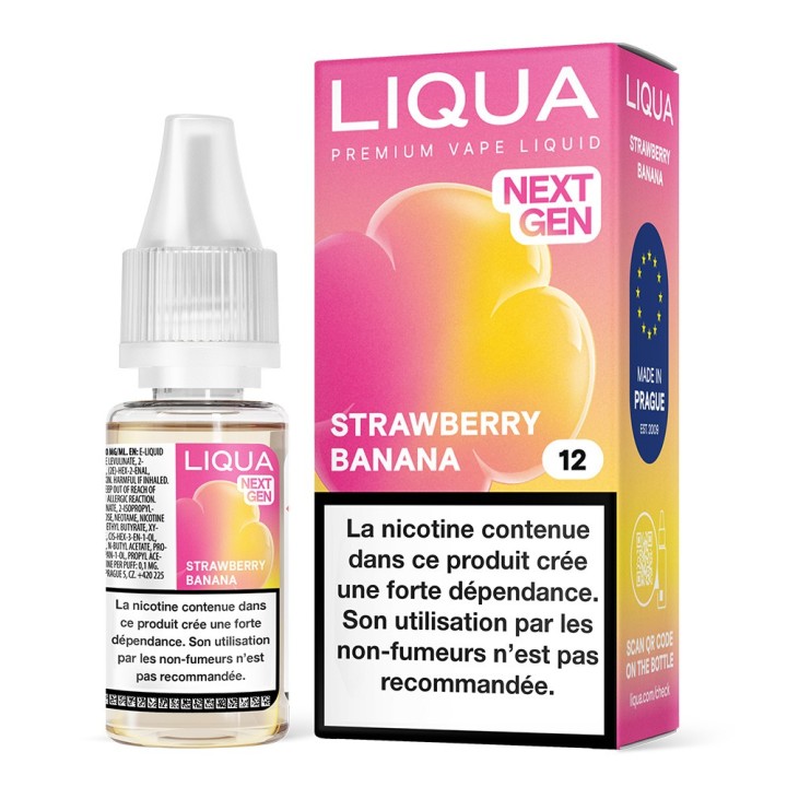 Liqua - Strawberry Banana