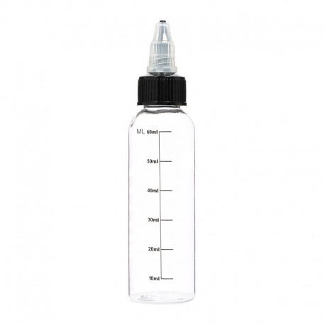 Botella vacía graduada Twist 60 ml