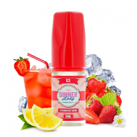 Aroma concentrate Strawberry Bikini Ice 30 ml - Dinner Lady