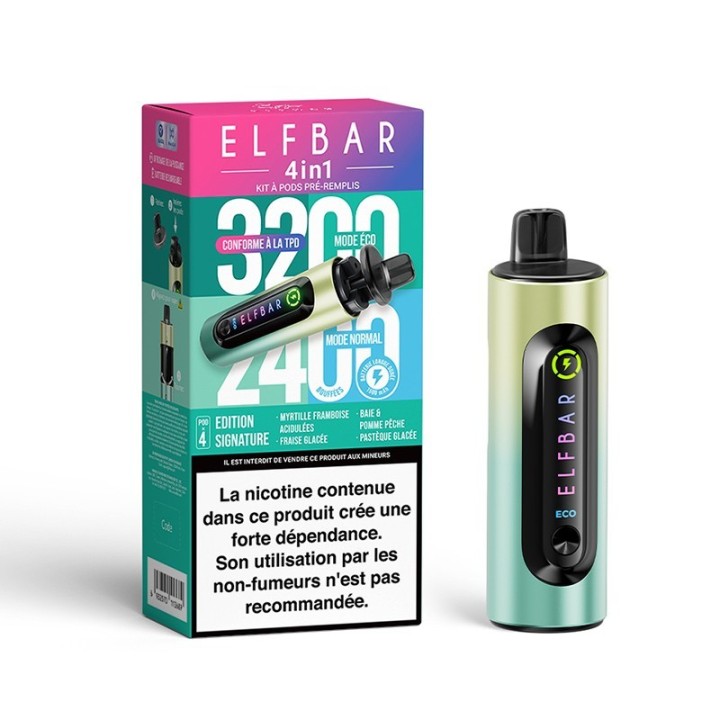 ELFBAR 4in1 iš anksto užpildytas Pod – Signature Edition