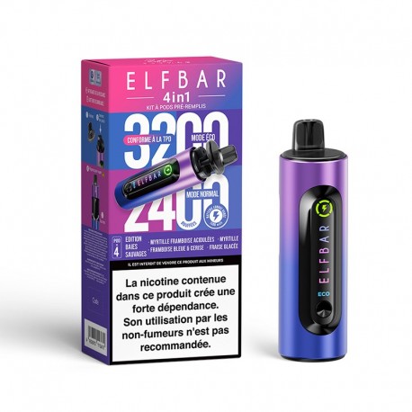 ELFBAR 4in1 Vorgefüllte Pod - Edition Baies Sauvages