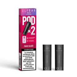Kartuschen Elfbar 4in1 Gefrorene Erdbeere 2er-Pack