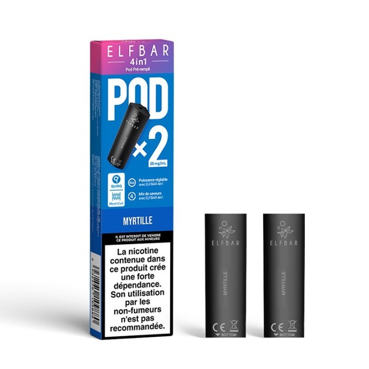 Elfbar 4in1 Blueberry kapsule – pakiranje 2 kos.