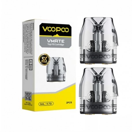 Φυσίγγια VMate V3 0.7 Ohms - Voopoo Συσκευασία των 2