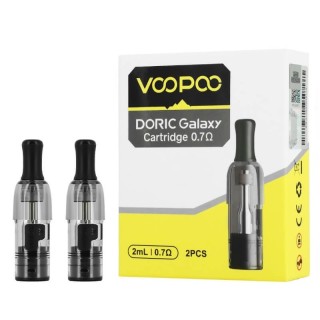 Cartouches Doric Galaxy 0.7 Ohms - Voopoo pack de 2