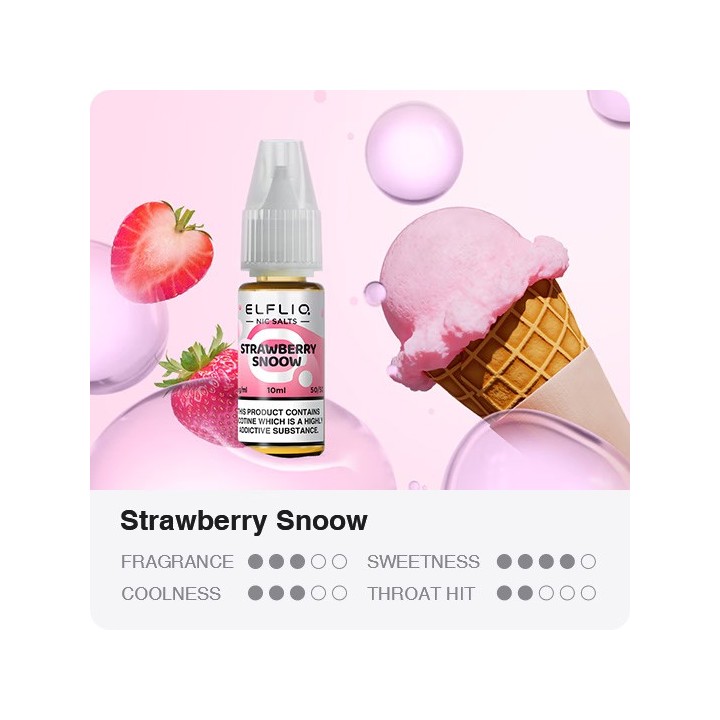 ElfLiq Strawberry Ice Cream – ElfBar
