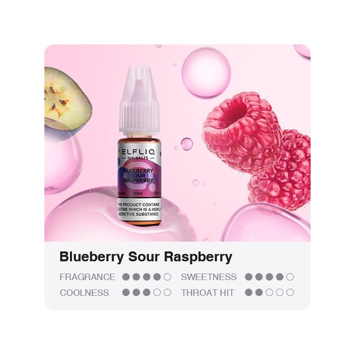 ElfLiq Blueberry Sour Raspberry – ElfBar