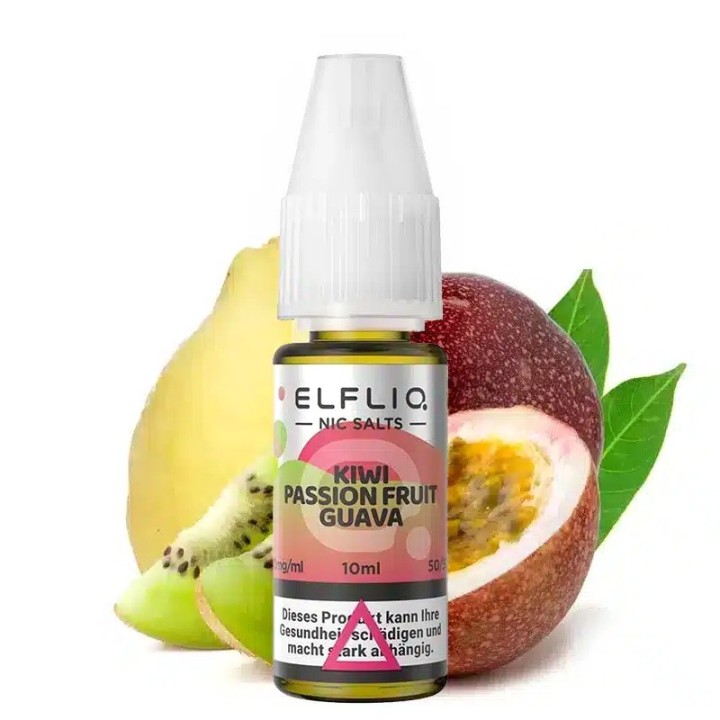 ElfLiq Kiwi Passion Fruit Guava - ElfBar