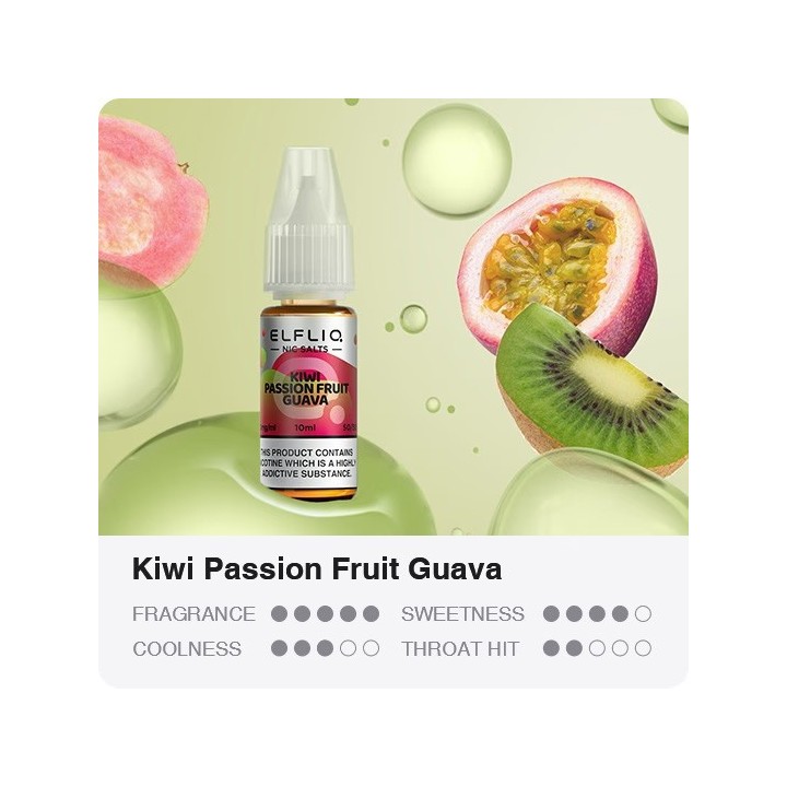 ElfLiq Kiwi Passion Fruit Guava - ElfBar