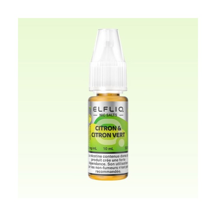 ElfLiq Citron & Citron Vert - ElfBar