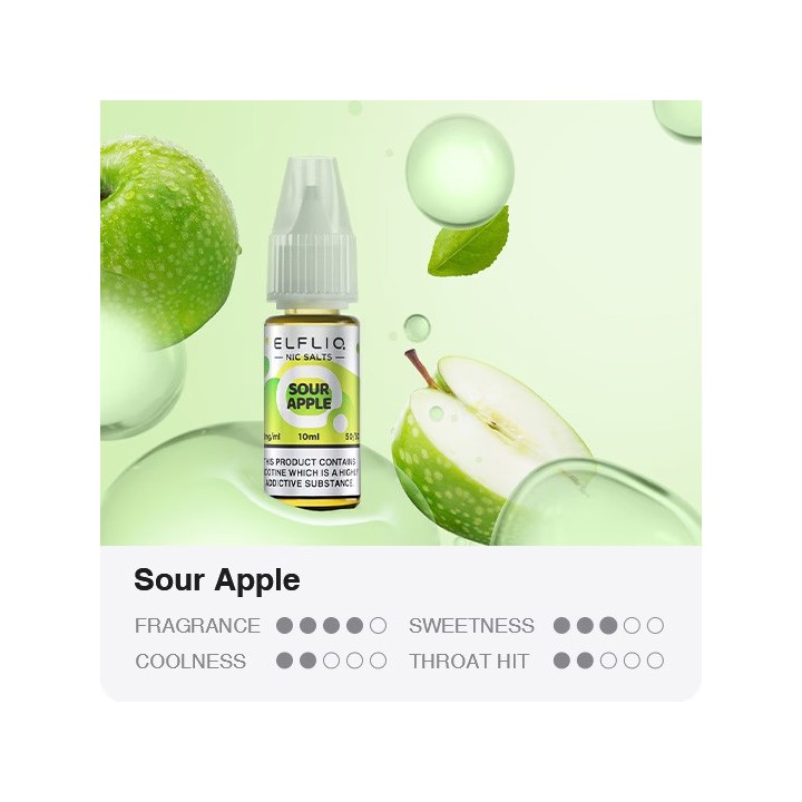 ElfLiq Sour Apple - ElfBar
