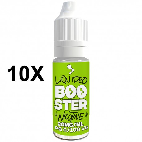 Nikotin Shot Liquideo 20 mg Packung mit 10