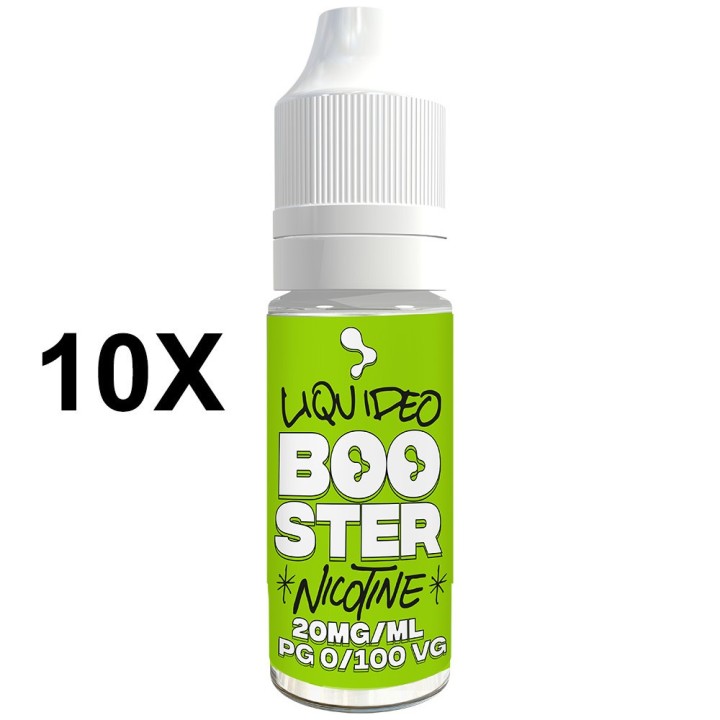Nikotinski booster Liquideo 20 mg – pakiranje od 10 komada