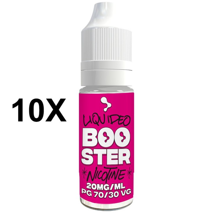 Nikotinski booster Liquideo 20 mg – pakiranje od 10 komada
