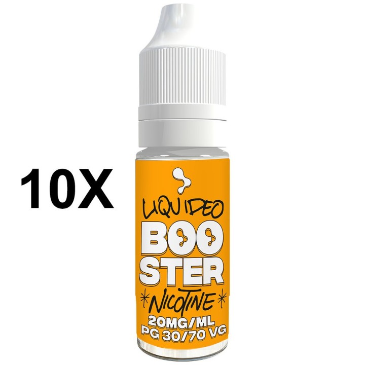Nikotinski booster Liquideo 20 mg – pakiranje od 10 komada