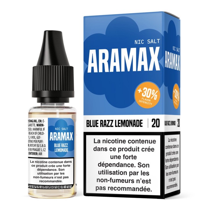 Aramax Blue Razz Lemonade nikotino druskos