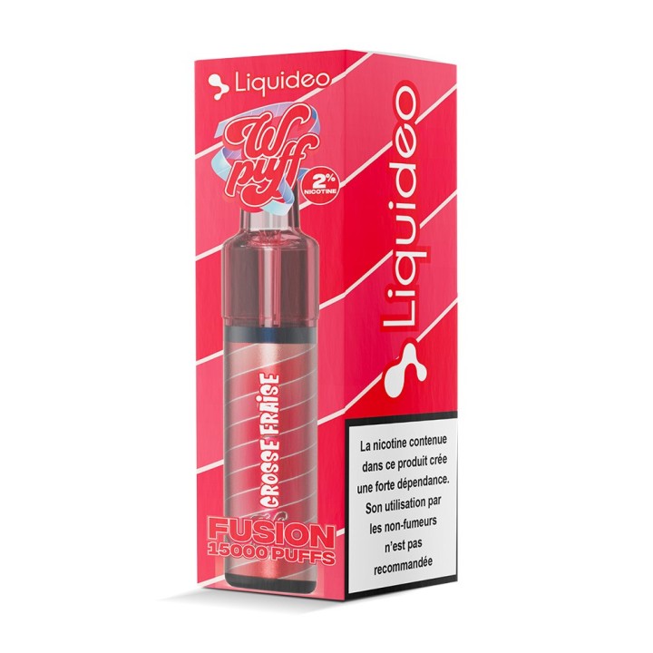 Wpuff Fusion 2ml + 10ml - Grosse Fraise