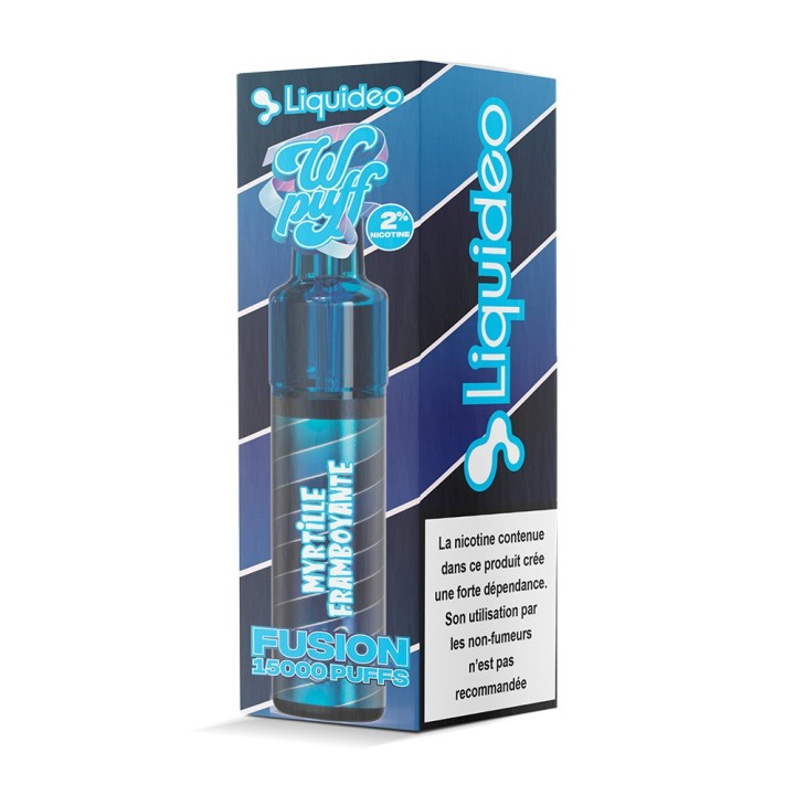 Wpuff Fusion 2ml + 10ml - Myrtille Framboyant