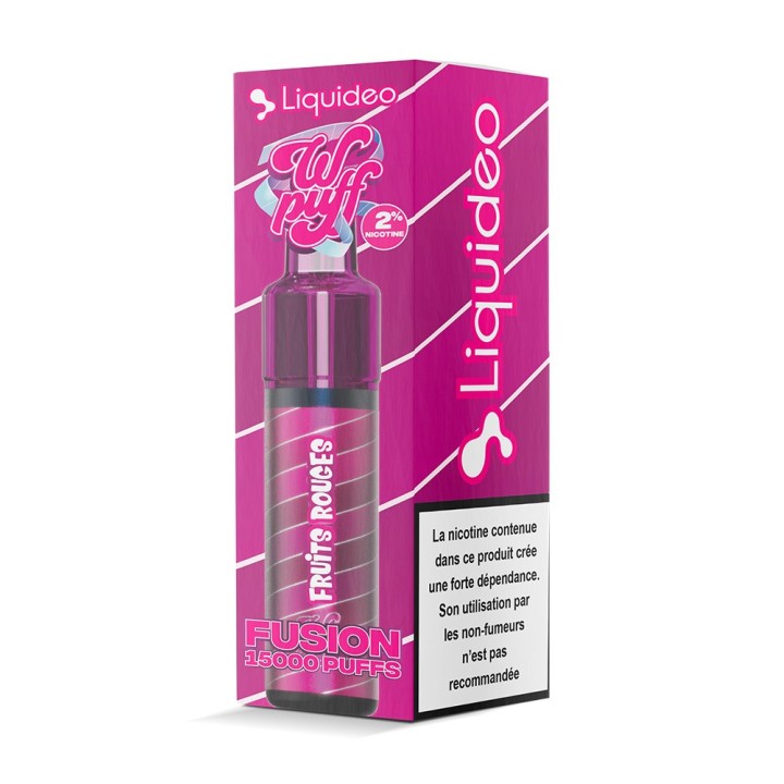 Wpuff Fusion 2ml + 10ml - Fruits Rouges