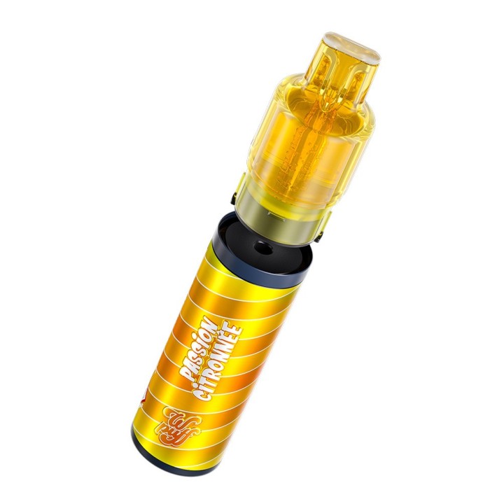 Wpuff Fusion 2ml + 10ml - Passion Citronnée