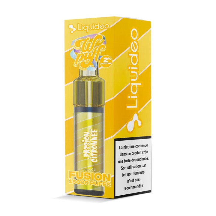 Wpuff Fusion 2ml + 10ml - Passion Citronnée
