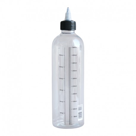 Leere Messflasche Twist ML+MG 500 ml