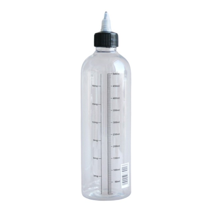 Празна градуирана бутилка Twist ML+MG 500 ml