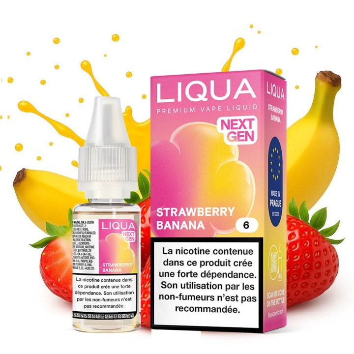 Liqua - Strawberry Banana
