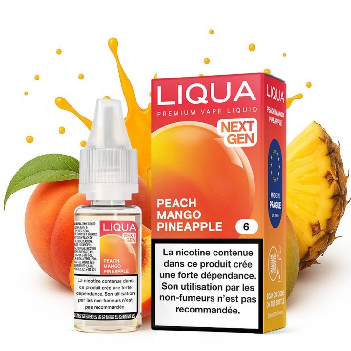 Liqua - Peach Mango Pineapple
