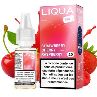 LIQUA Strawberry Cherry Raspberry nikotino druska