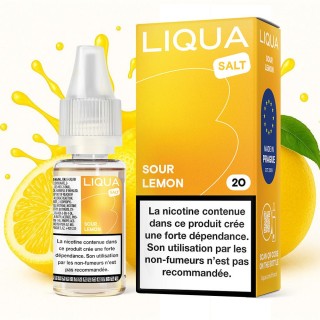 LIQUA Sour Lemon nikotinska sol