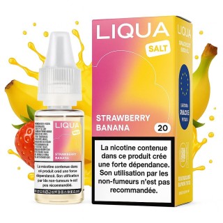 LIQUA Strawberry Banana с никотиновой солью