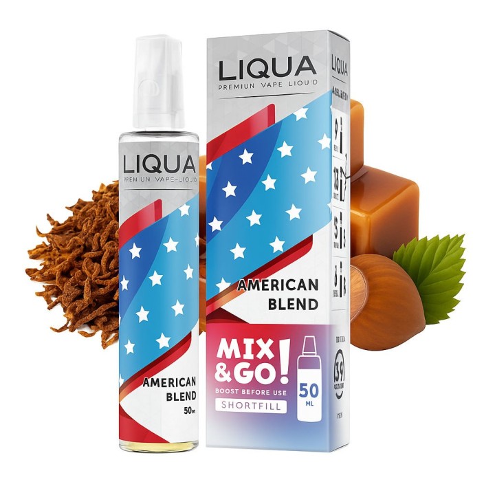 E-Liquid Liqua Mix & Go American Blend 50 ml