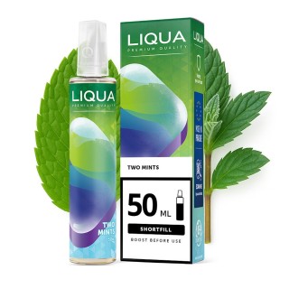 Liqua - E-liquide Mix & Go 50 ml Double Menthe / Two Mints