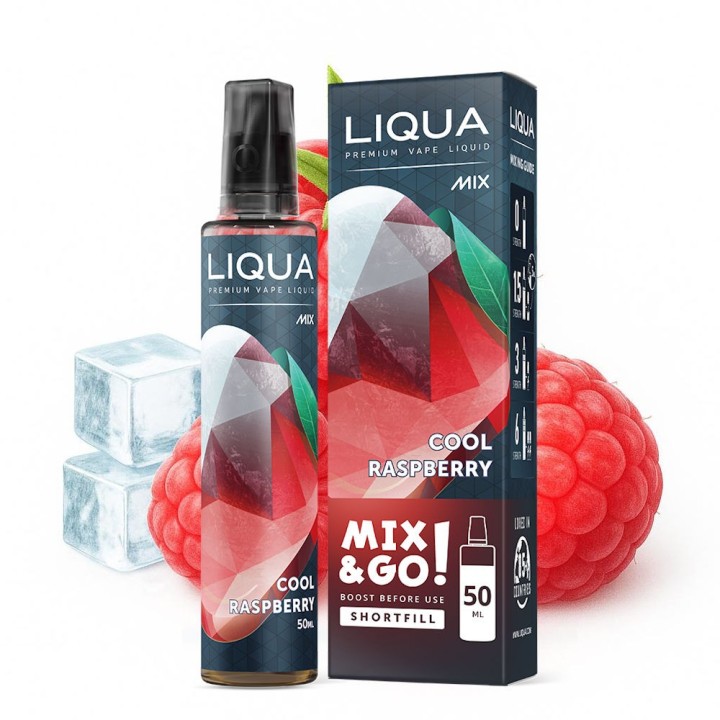 Liqua Mix & Go Cool Raspberry