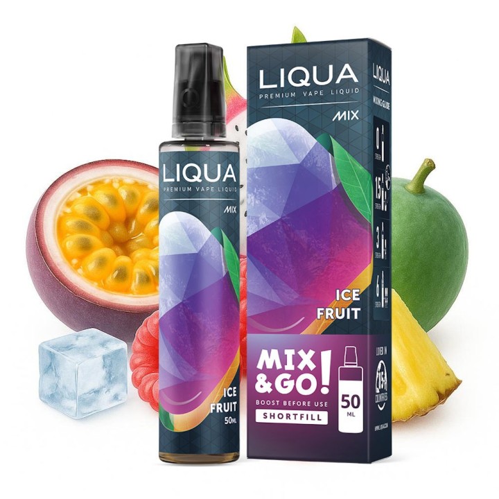 E-liquid Liqua Mix & Go Ice Fruit 50 ml