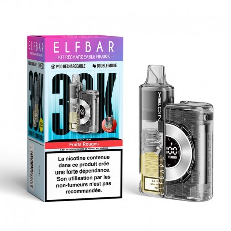 ELFBAR NIO30K 20mg - Strawberry Raspberry Cherry Ice