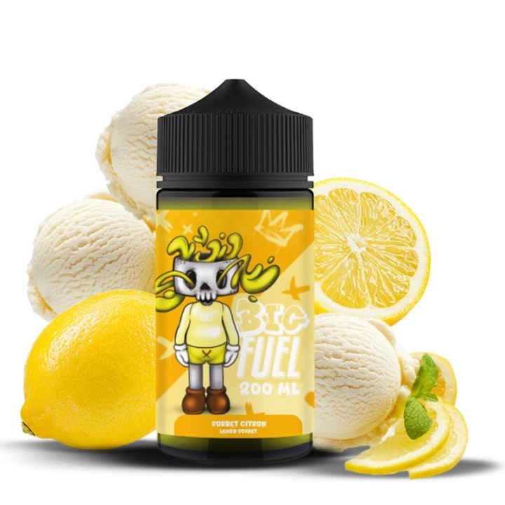 Lemon Sorbet 200 ml - BIG FUEL