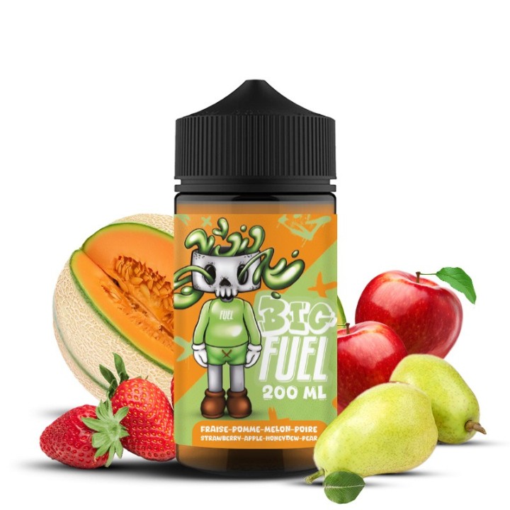 Strawberry Apple Melon Pear 200 ml - BIG FUEL