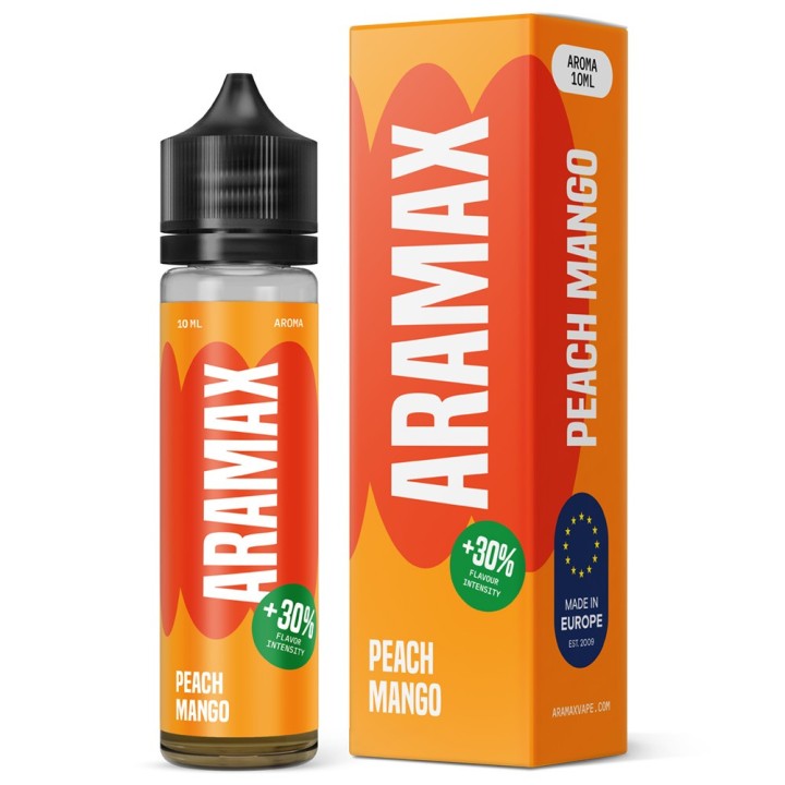 ARAMAX Long-Fill aromato koncentratas 10 ml Peach Mango