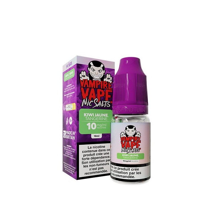 NicSalts Yellow Kiwi, Tangerine 10 ml - Vampire Vape