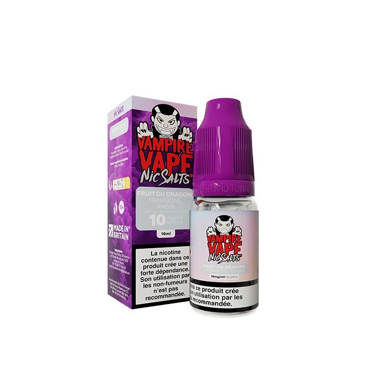NicSalts NicSalts Dragon Fruit Raspberry Grape 10 ml - Vampire Vape