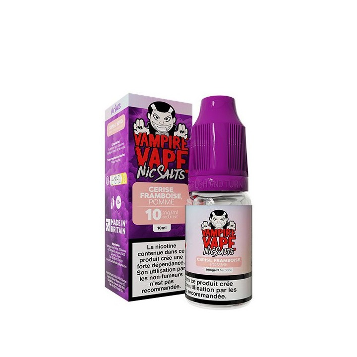 NicSalts Cherry Raspberry Apple 10 ml - Vampire Vape