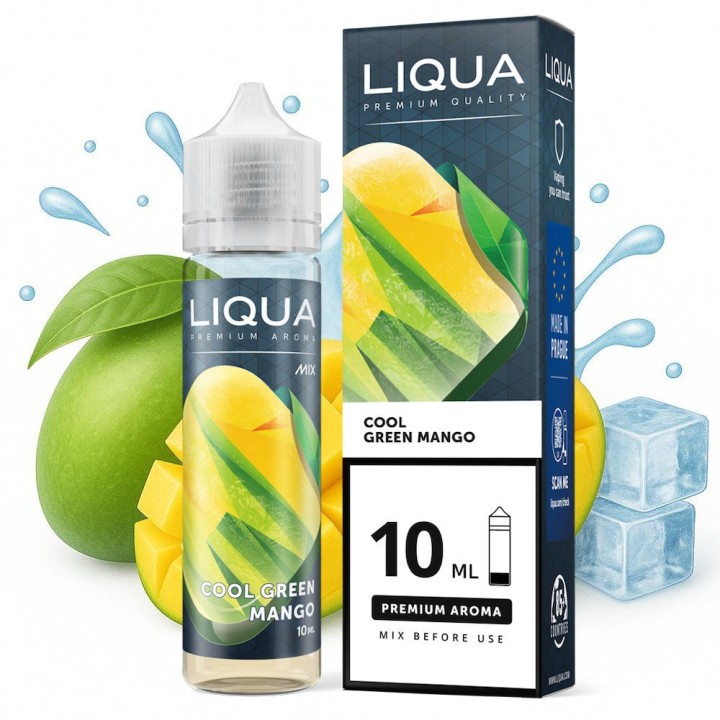 Liqua Long-Fill Aroma 10ml Cool Green Mango
