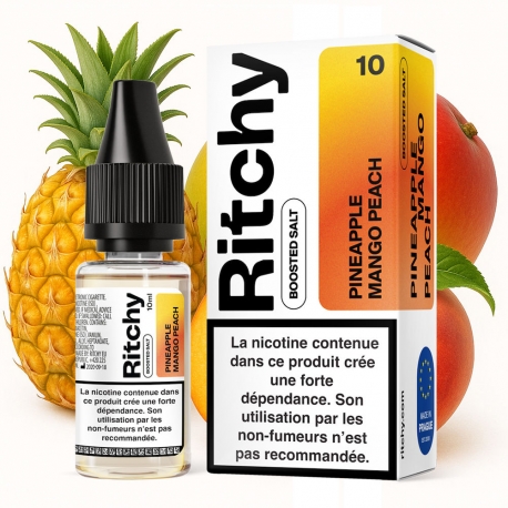 Ritchy Pineapple Mango Peach met nicotinezouten