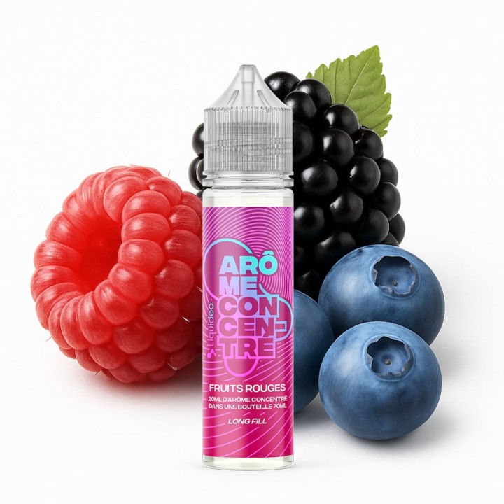 Long-Fill Aroma 20 ml Fruits Rouges - Liquideo