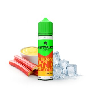 Long-Fill aromatas Rhubarb & Custard Ice – Crystalize