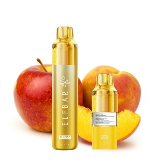 ELFBAR Plus30 20mg - Apple Peach